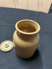 VERY RARE YELLOW WARE  5 1/8" AMERICAN CANNING /SPICE JAR YELLOW WARE MINT — photo 2