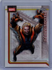 2026 Topps Chrome Marvel Comics #144 Sabretooth Refractor