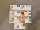 7 Australian Explorers Vintage FDC Letters