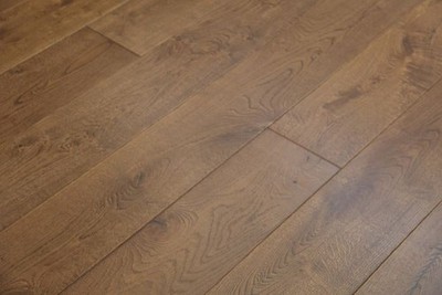 Double Smoked & UV Oiled European Oak Engineered Wood Flooring WEO2017 Sample