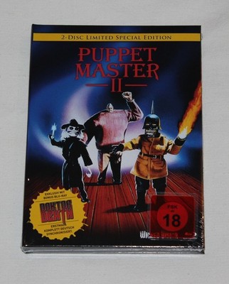 Mediabook Blu-ray: Puppet Master II - Die Rückkehr + Puppet Master: Doktor Death