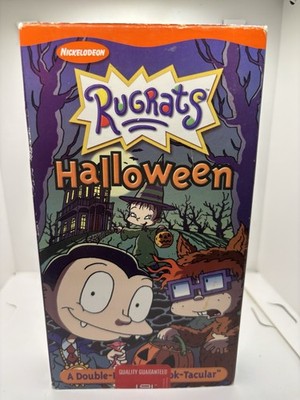 Rugrats Halloween (VHS, 2002, Nickelodeon, Klasky Csupo) Free Shipping  