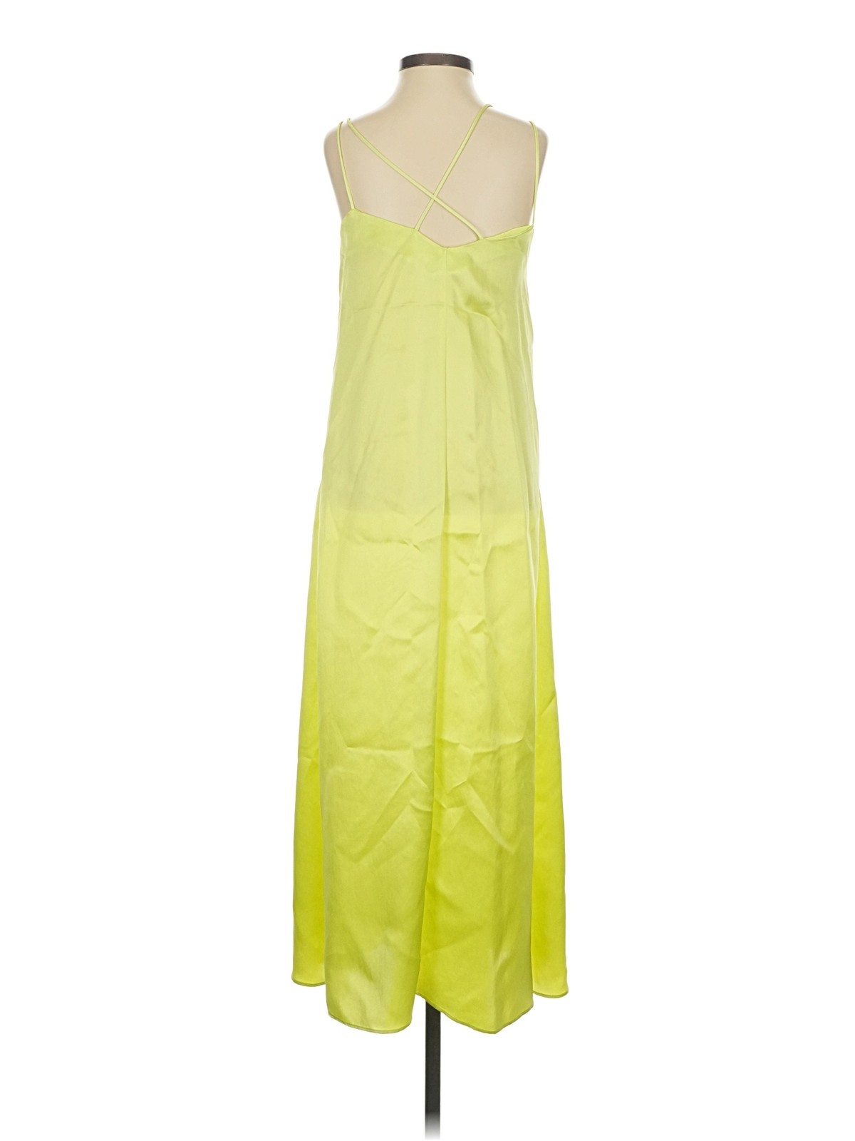 Zara Women Green Casual Dress XS thumbnail 2