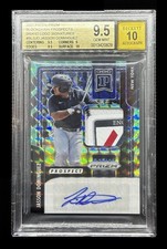 2021 Panini Prizm Blockchain Jasson Dominguez 1/1 Rookie Patch Auto