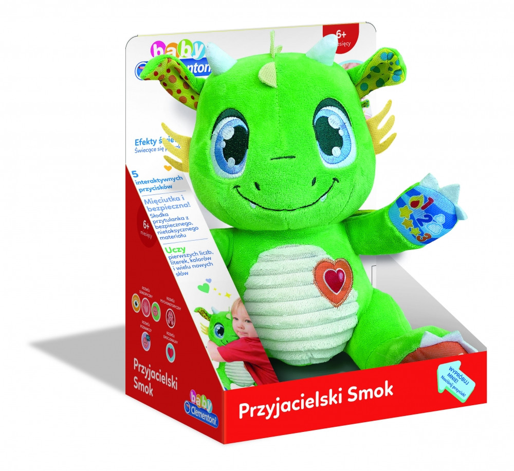 8005125506712 Smok przyjacielski interaktywny BO CLMEMENTONI 50671 CLEMENTONI 10190₽