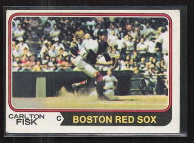 1974 Topps #105 Carlton Fisk - EX+ Set Break! - Image 1 of 2