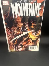 Wolverine 51 Newsstand Variant NM High Grade vs Sabretooth 2007 Loeb Bianchi 🐯
