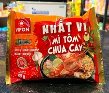 Vifon Spicy & Sour Shrimp Instant Noodle - Pa...
