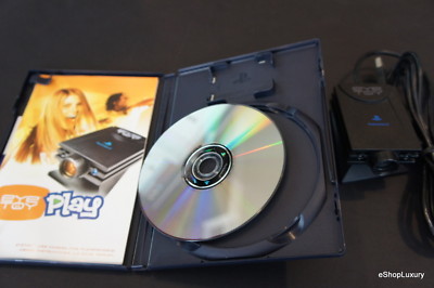 EyeToy: Play w/Camera MINT Original Black Label PS2 711719731924| eBay