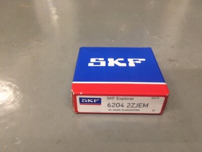 SKF 6204-2ZJEM, 20 x 47 x 14 - Authorized SKF Distributor  