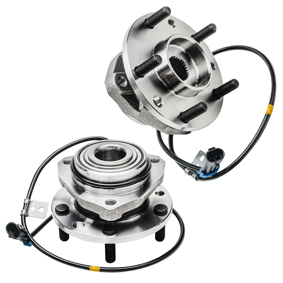 Front Wheel Bearings Hub CV Axle Shafts for Chevy Blazer S10 GMC Jimmy Bravada - Image 3 of 4