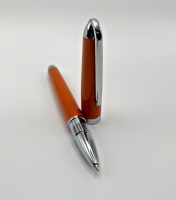 Rebecca Moss NY Robusto Orange Luxury Rollerball Pen