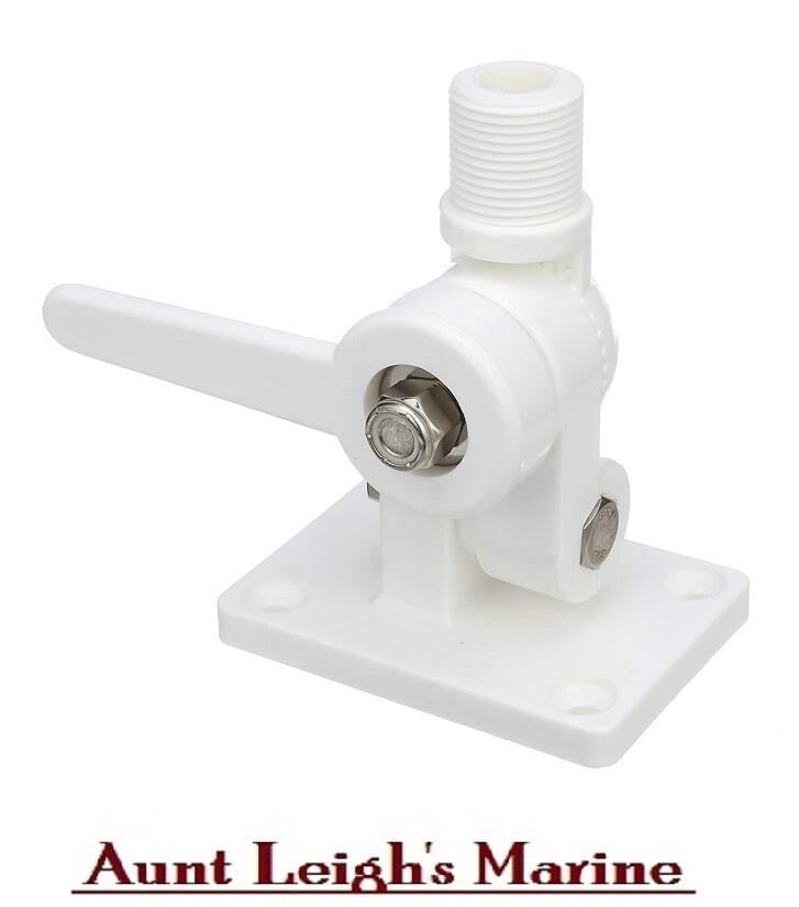 Seachoice Marine 4-Way Adjustable Nylon VHF Antenna Ratchet