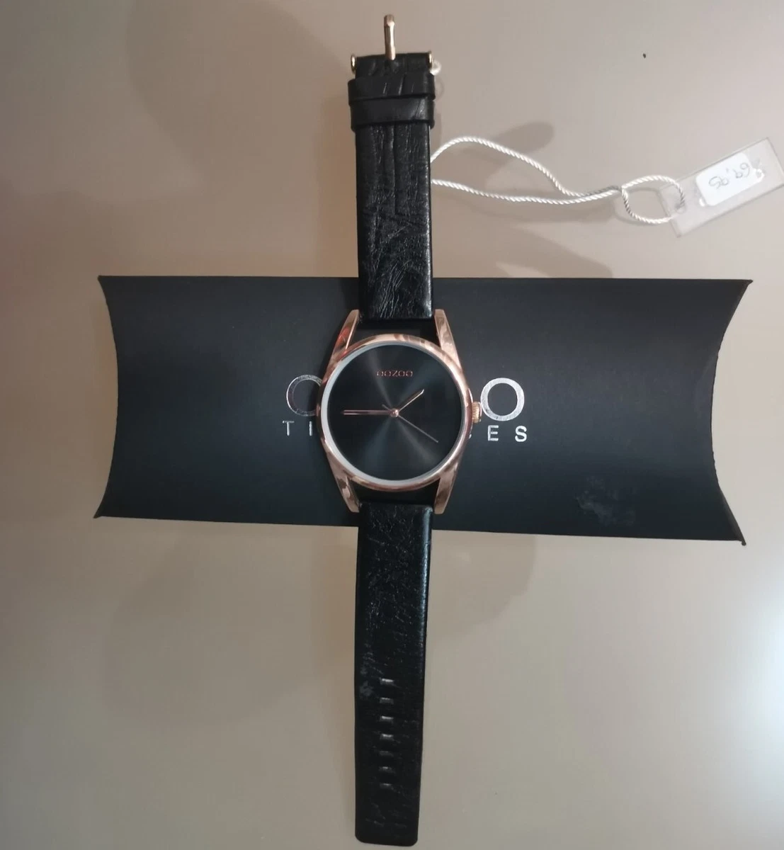 Orologio Donna Oozoo Vintage Con Cinturino In Rete Metallica E Quadrante Ovale