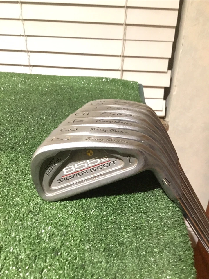 Tommy Armour 855S Silver Scot Irons Set (2-PW-SW, No 6i & 9i) Stiff Steel *VGC* - Image 2 of 4