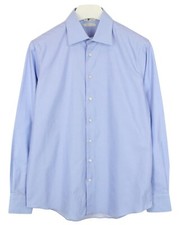 SUITSUPPLY Custom Made Regular Fit Formal Shirt Men's 39 / 15 1/2 Spread Collar