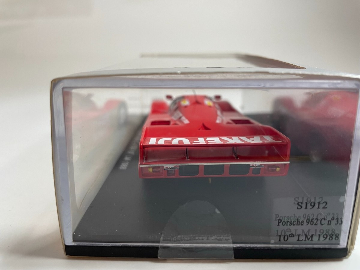 トミカTAKEFUJI ポルシェ962 33号 ミニカー PORSCHE 962 C #33 LE MANS 1988 TAKEFUJI 1/43rd model by