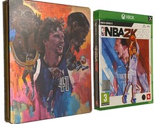 NBA 2K22 Xbox Series X Steelbook & Game 4K Ultra HD & Metal Collector Case