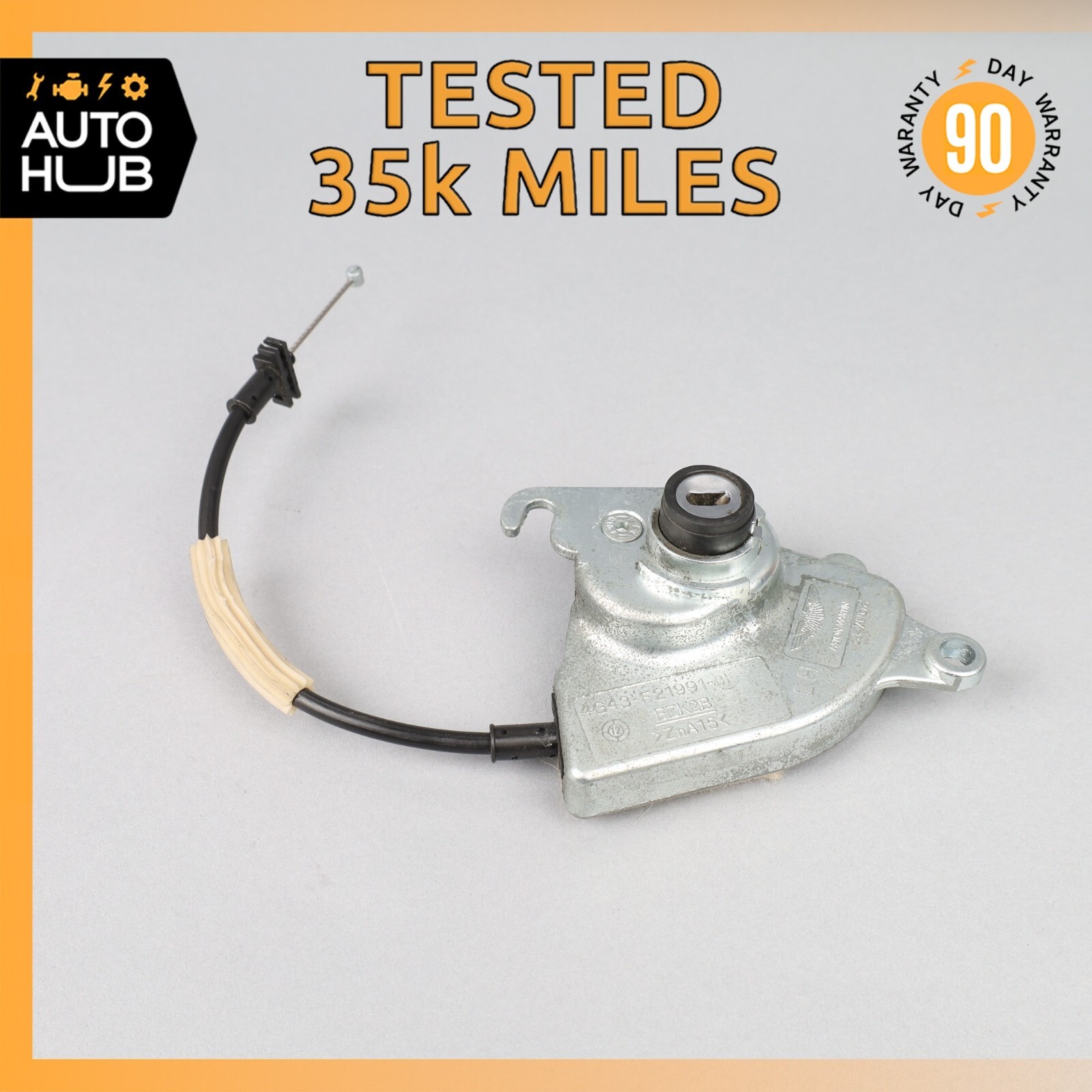05-16 Aston Martin DB9 DBS Right Passenger Side Door Lock Cylinder OEM 35k