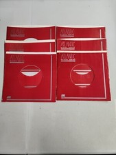 45 RPM 7" RECORD SLEEVES CO. SLEEVE 6 PACK SEE PHOTOS - Atlantic SLV130
