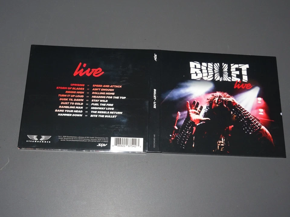 BULLET - LIVE / DIGIPACK 2-CD-SET 2019 (EX)