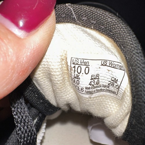 ⭐️VANS Clásico Encaje Todo Negro Lona Parte Superior Baja Zapatos de Skate Hombres Talla 10 - Imagen 3 de 8