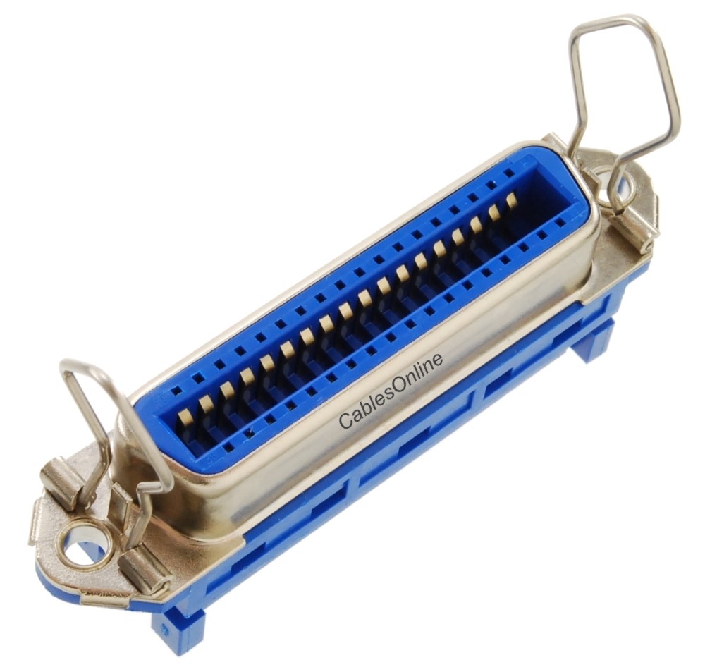 Centronics 36-Pin IDC Type Female CN36 Crimp Connector for Ribbon