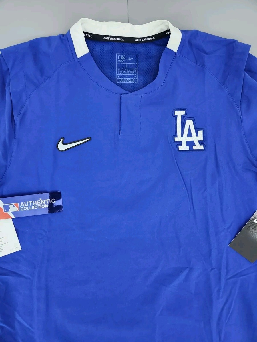 Nike Dodgers Authentic Collection Short Sleeve Hot Pullover