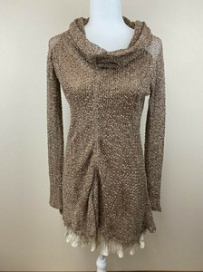 shimmer sweater dress