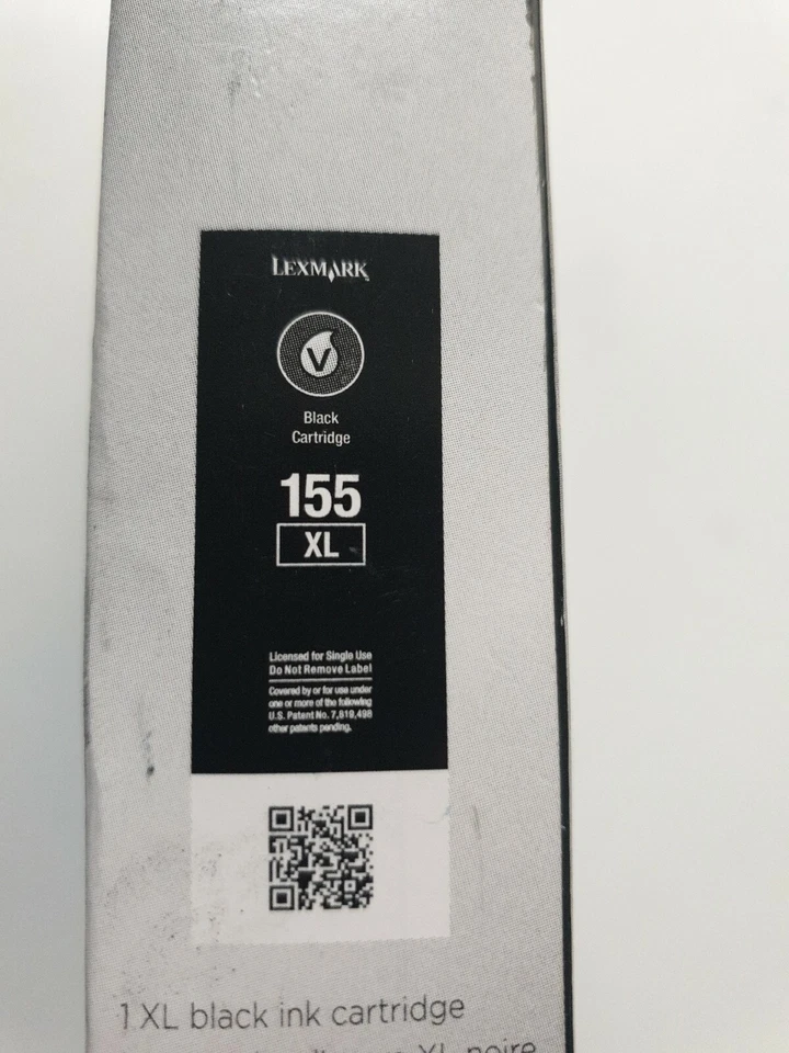 LEXMARK 155XL Genuine Black Ink Cartridge - Original Lexmark 155XL! - Image 4 of 4