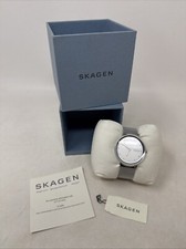 Skagen SKW2823 Freja Women's 34mm Milanese Mesh Band Silver Tone Watch