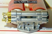 Dual Remote Bypass Engine Oil Filter Kit NO FILTER Baldwin 1u BF7587 NO 8u B7379