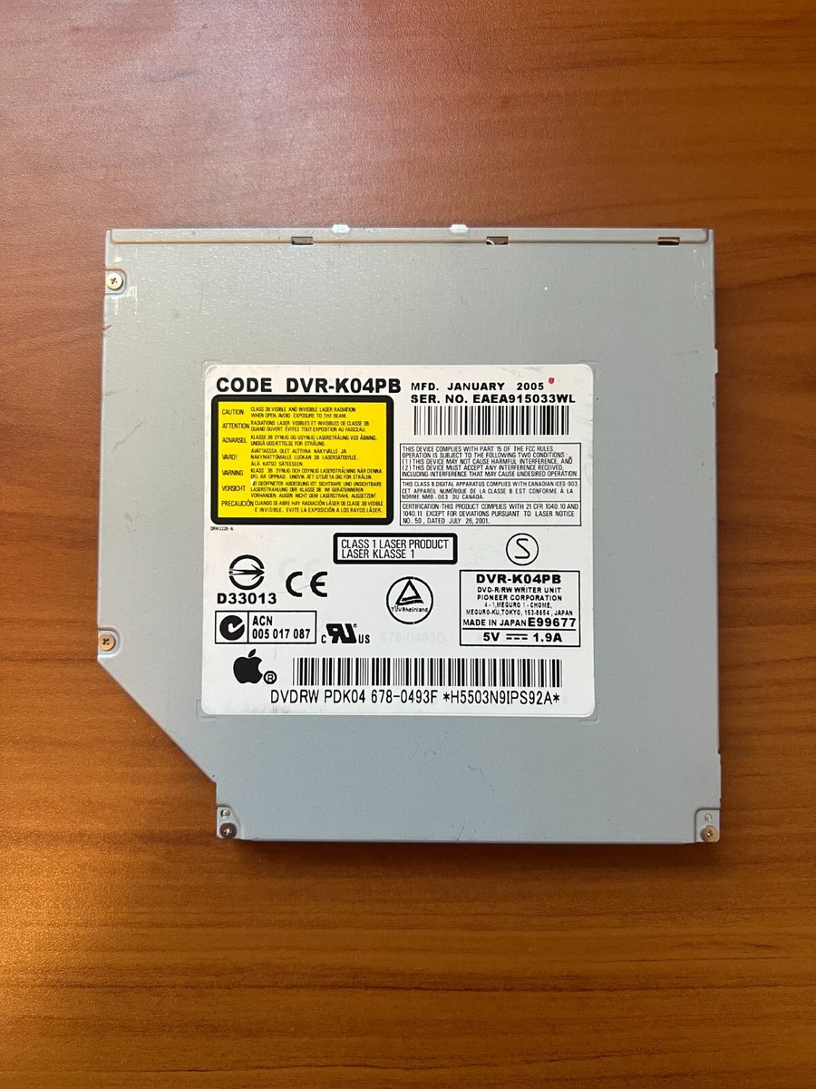 APPLE G5 IMAC DVD-RW DVR-K04PB 17