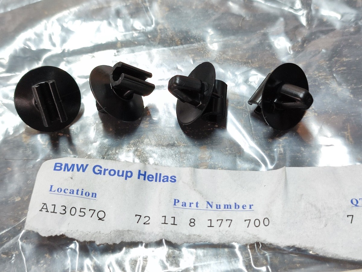 BMW E82-E46-E90-R92-E39-E60-E38 cable holders (4) !!NEW!! GENUINE