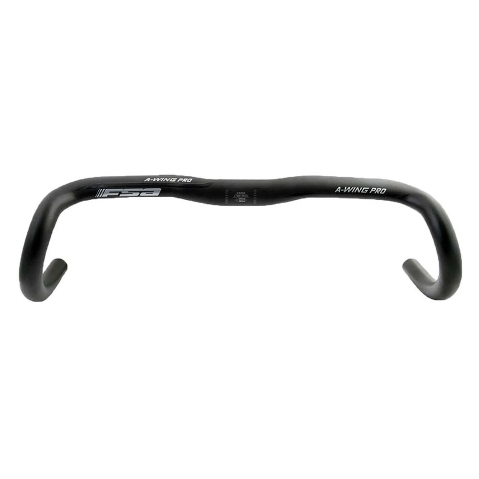 FSA A-Wing AGX Pro Compact Drop Handle Bar Black 440x31.8 Adventure Gravel Cross - Image 2 of 2