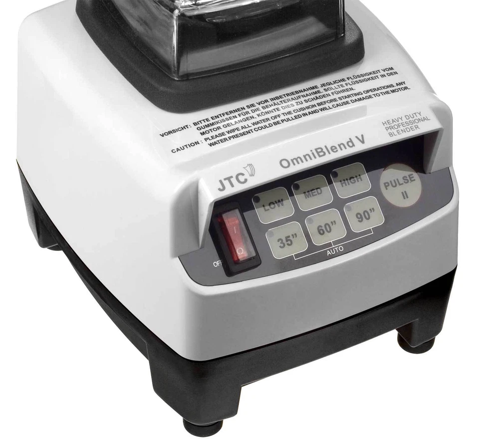 JTC Power Mixer Blender Icecrusher weiß 2,0l BPA-Frei +Buch Grüne Smoothies - Bild 2 von 4