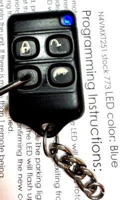 Keyless remote entry Micro N4VMXT251 T405C MV1 car starter clicker control fob