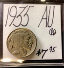 1935 Buffalo Nickel AU! ENN Coins