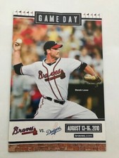 Atlanta Braves Game Program - Derek Lowe - August 13-16th, 2010 vs Dodgers