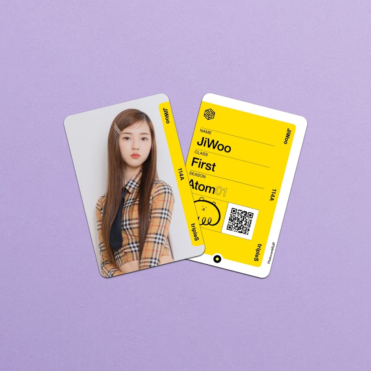 tripleS S3 JiWoo REPLICA objekt Atom01 109 - 116 Fanmade