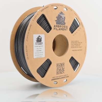 AMBROSIA PC-CF Filament of the Gods - 1KG Bambu AMS Friendly Cardboard Spools Pr