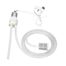Portable Electric Siphon Self Priming Pump Leakpoof USB Wine Transfer Pump