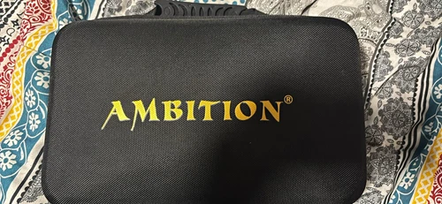 Ambition Tattoo Kit w/ Carrying Case, Cartridge Needles, Ink Cups & Gloves - product listing photo