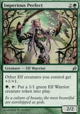 Imperious Perfect - Heavy Play MTG Lorwyn