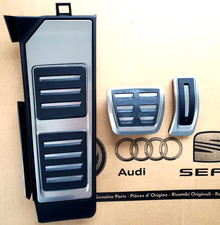 original Audi A6 Pedalset C9 Typ FN ab 2025 Pedale Fußstütze S6 pedal pads caps