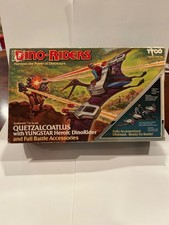 Dino-Riders Quetzalcoatlus With Yungstar Near Complete with box and insert
