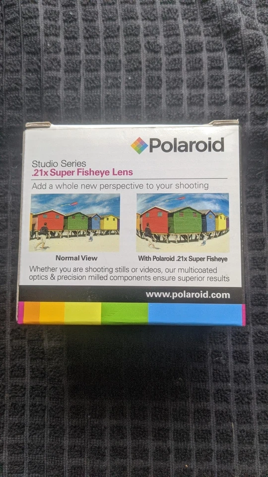 Polaroid Studio Series .21x Super Fish Eye Lens In Original Box - Image 2 of 4