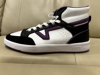 Vans Lowland Mid ComfyCush JMP Sport Shoe Sneakers Black White Purple Vans Lowland Mid ComfyCush Jmp trainers Purple | Dressinn main image 3