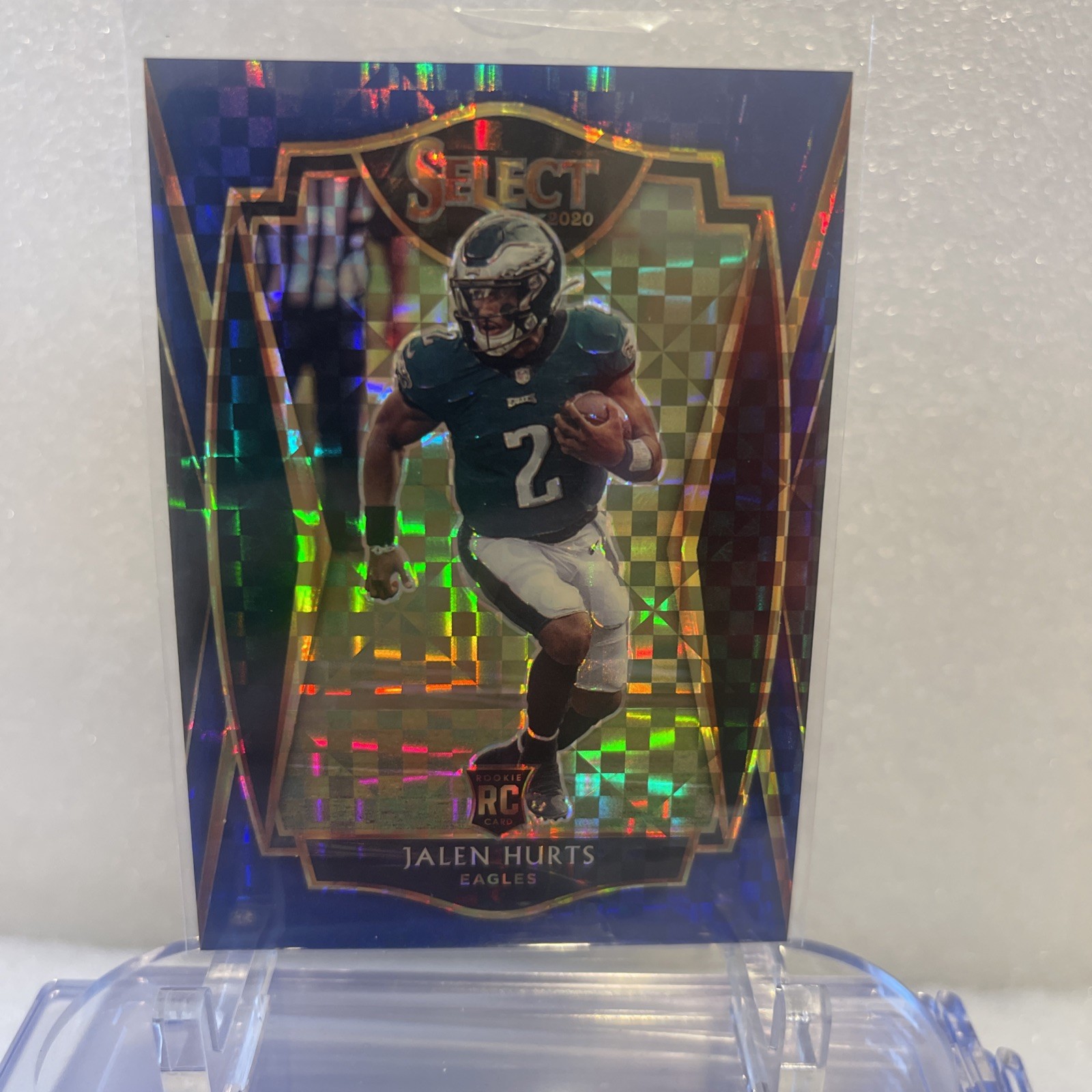 2020 Panini Select Football Jalen Hurts No 150 Eagles /149 RC  Blue
