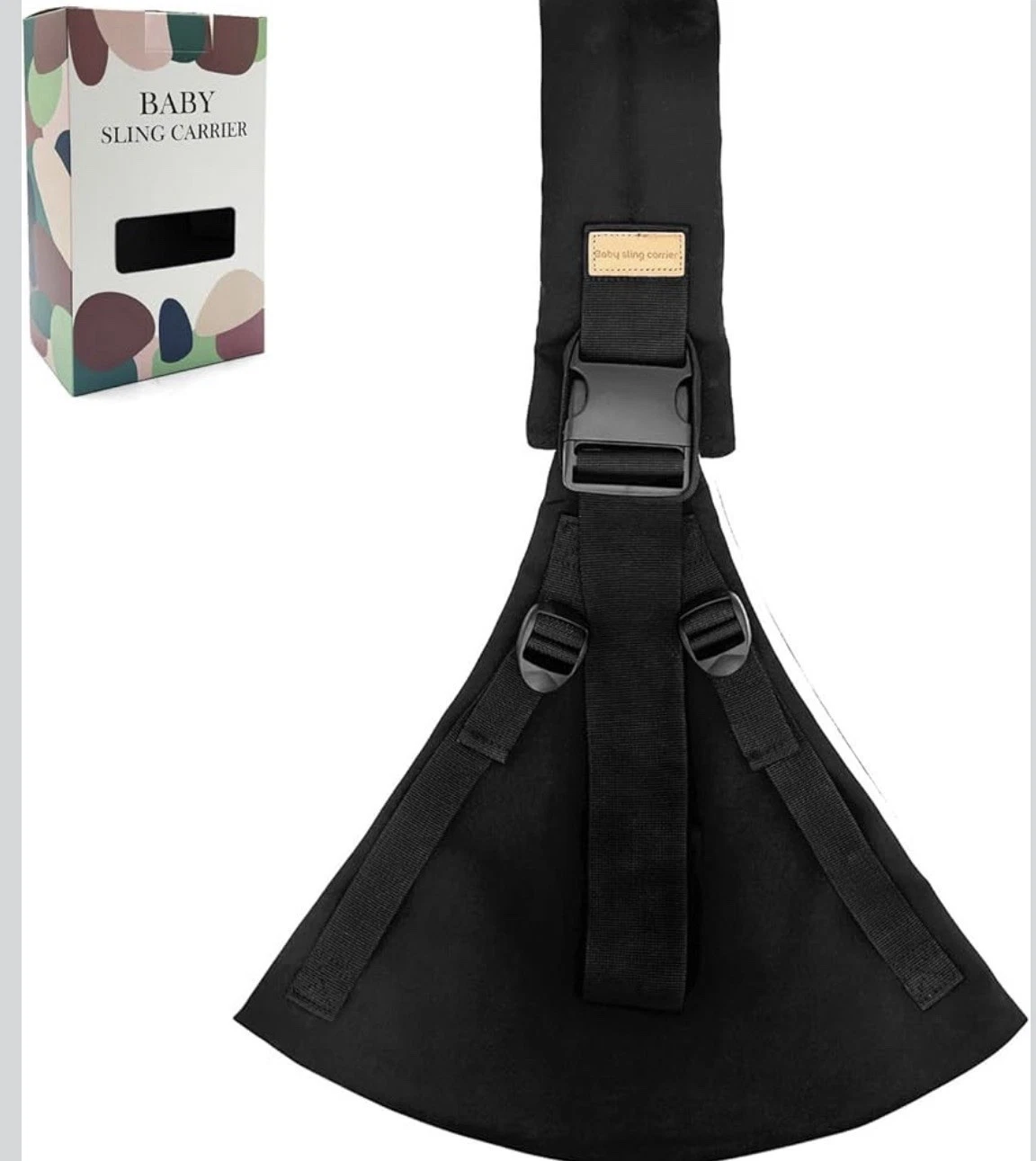 Baby Sling Carrier (Color Black) (Condition New Sealed)